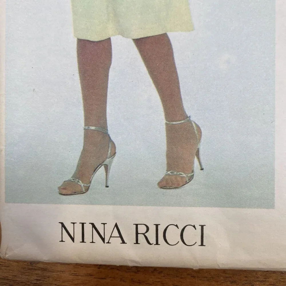 Vintage Vogue Sewing Pattern 2352 Paris Original Size 10 Nina Ricci Dress & Belt
